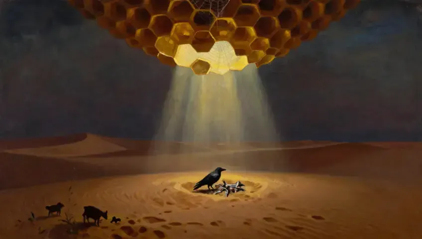 Karganın Ölüsünü Gömmesi — Hâbil ve Kâbil