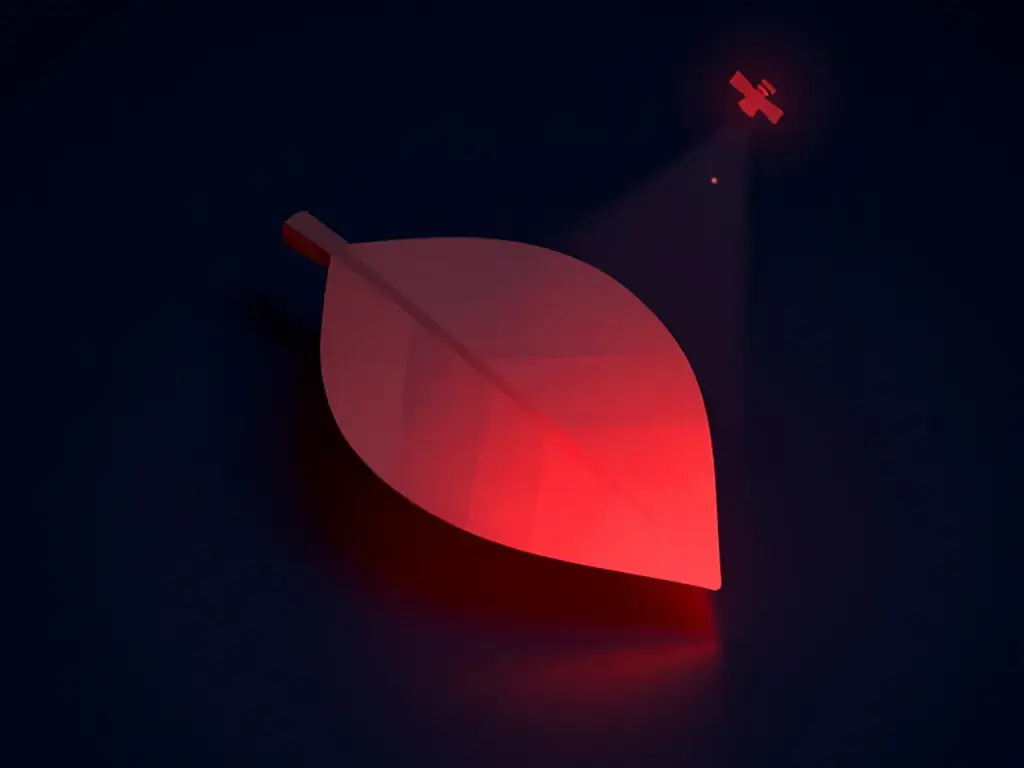 Bitkilerin Görünmez Işıması, Klorofil Floresansı